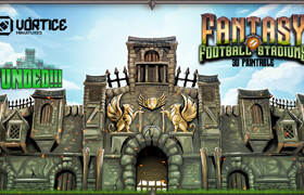 Vórtice Miniatures - Fantasy Football Stadiums - 3D-Print Models Bundle 103GB