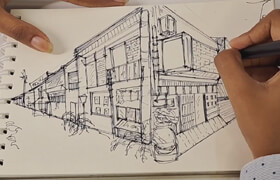 Udemy - Perspective Drawing for Beginners 1 & 2 Point Perspective