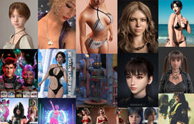 Daz 3D Poser Bundle 1 November 2025