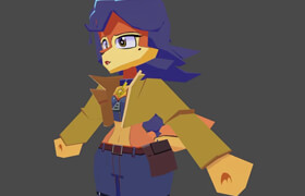 Crashsune - Create Animated Low Poly Characters - Even If You've Never Opened Blender