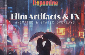 Dopamine Frame - Film Artifacts & FX - 视频素材