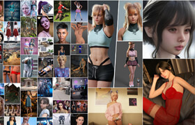 Daz 3D Poser Bundle 1 February 2026