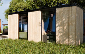 2026 Modern Modular House 15 for Blender EEVEE and Cycles