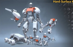 Gumroad - Hard-Surface Kitbash Vol.1