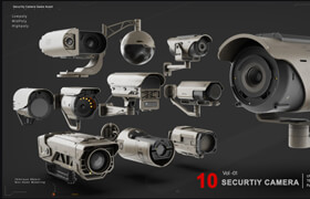 Artstation - Security Camera Vol 01 - 模型