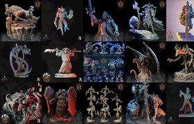 3D Print - Archvillain Games Collection - 3d打印模型（已压缩）