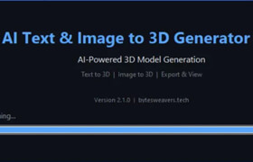 AI Text Image to 3D Generator Pro