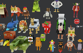 Brainrot Meme Characters - 模型