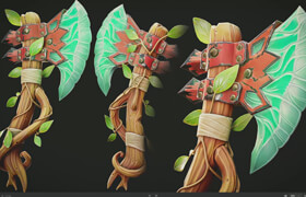 Udemy - Stylized Game Asset Course. Blender & Substance Painter 2026