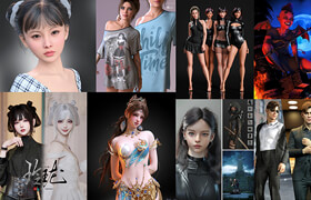 Daz 3D Poser Bundle 2-dt March 2026