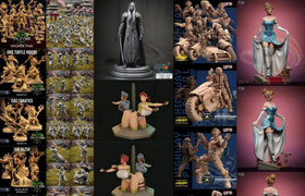 3D-Print Models Bundle 5-dt - May 2026 348 GB（已压缩）