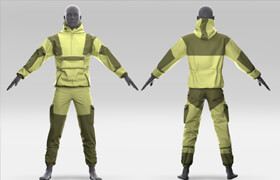ArtStation - Tactical Uniform Gorka - 模型