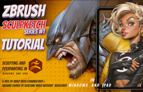 Artstation - Zbrush Sculpketch Tutorial Series #1