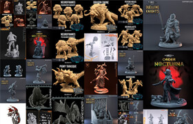 3D-Print Models Bundle 6-dt - May 2026 118 GB（已压缩）