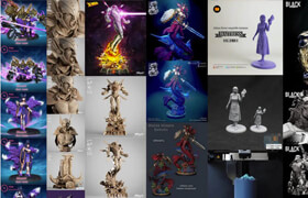 3D-Print Models Bundle 8-dt - May 2026 192 GB（已压缩）