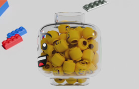 Udemy - Blender Lego Head Animation Full Process 2026