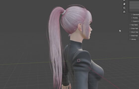 Udemy - Create Hair With 3D Blender Like A Professional
