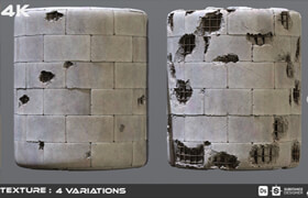 Artstation - DESTROYED MATERIALS COLLECTION - 材质