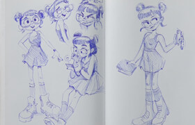 Domestika - Sketchbook - Creating Characters Based on Real People