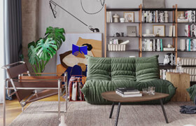 Domestika - Designing Spaces with Corona Renderer and 3DSMax