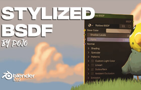 PojoQuiet - Stylized BSDF