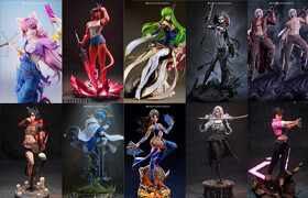 3D-Print Models Bundle 1-dt - June 2026 293 GB（已压缩）